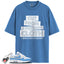 Air Max 1 University Blue Match Shirts, #BUILTDIFFERENT To Match Air Max 1 University Blue