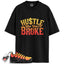 Air VaporMax Plus Black Orange Crimson Match Shirts, HUSTLE BROKE To Match Air VaporMax Plus Black Orange Crimson