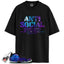 Galaxy Air Foamposite One 2025 Match Shirts, ANTI SOCIALShirts To Match Galaxy Air Foamposite One 2025