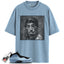Air Foamposite One Psychic Blue Match Shirts, TUPAC SHAKUR PORTRAITShirts To Match Air Foamposite One Psychic Blue