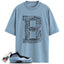 Air Foamposite One Psychic Blue Match Shirts, BIG B BLESSEDShirts To Match Air Foamposite One Psychic Blue