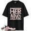 Air Foamposite One "DMV Cherry Blossom" Match Shirts, HER KINGShirts To Match Air Foamposite One "DMV Cherry Blossom"