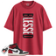 Jordan 1 Retro High OG Black Toe Reimagined Match Shirts, VERTBLS To Match Jordan 1 Retro High OG Black Toe Reimagined