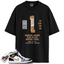 Jordan 1 Mid Patent Black White Gold Match Shirts, Sneaker Label Shirt Brown To Match Jordan 1 Mid Patent Black White Gold