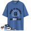 Jordan 1 Retro High OG University Blue Match Shirts, Free Time Shirt To Match Jordan 1 Retro High OG University Blue