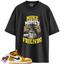 Jordan 1 Retro High OG Yellow Ochre Match Shirts, Make Money Not Friends To Match Jordan 1 Retro High OG Yellow Ochre