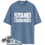 Women's 1s High OG Denim Match Shirts, Stand On Business To Match Women's 1s High OG Denim