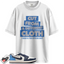 Jordan 1 Low OG Obsidian Match Shirts, Cut From A Different Cloth To Match Jordan 1 Low OG Obsidian
