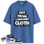 Jordan 1 Retro High OG University Blue Match Shirts, Cut From A Different Cloth To Match Jordan 1 Retro High OG University Blue