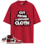 Chicago Jordan 1s Lost and Found Match Shirts, Cut From A Different Cloth To Match Chicago Jordan 1s Lost and Found