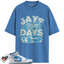 Jordan 1 Mid Legend Blue Match Shirts, Stacked Sneaker Shirt To Match Jordan 1 Mid Legend Blue