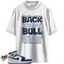 Jordan 1 Mid GS Light Smoke Grey Obsidian Match Shirts, Back On My Bull Shit To Match Jordan 1 Mid GS Light Smoke Grey Obsidian