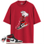 Jordan 1 Retro High OG Black Toe Reimagined Match Shirts, Cartoon Hands Sneaker Tee To Match Jordan 1 Retro High OG Black Toe Reimagined