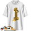 Jordan 1 Low OG Rookie of the Year Match Shirts, Bees Number 1 Unisex Crew Neck T-Shirt To Match Jordan 1 Low OG Rookie of the Year