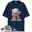Jordan 1 Mid GS Light Smoke Grey Obsidian Match Shirts, The Stuggle is Real T-Shirt To Match Jordan 1 Mid GS Light Smoke Grey Obsidian