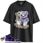 Jordan 1 Mid Purple Black Match Shirts, Anti Social To Match Jordan 1 Mid Purple Black