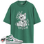 Jordan 1 Mid SE Grey Green Match Shirts, Smile Through The Pain To Match Jordan 1 Mid SE Grey Green