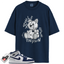 Jordan 1 Mid GS Light Smoke Grey Obsidian Match Shirts, Smile Through The Pain To Match Jordan 1 Mid GS Light Smoke Grey Obsidian