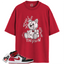Jordan 1 Mid Alternate Bred Toe Match Shirts, Smile Through The Pain To Match Jordan 1 Mid Alternate Bred Toe