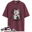 Jordan 1 Low Bordeaux Match Shirts, Smile Through The Pain To Match Jordan 1 Low Bordeaux