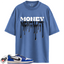 Jordan 1 Low Game Royal Style Match Shirts, Money Mentality To Match Jordan 1 Low Game Royal Style