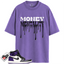 Jordan 1 Retro High Court Purple White Match Shirts, Money Mentality To Match Jordan 1 Retro High Court Purple White
