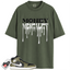 Jordan 1 Mid Black White Olive Match Shirts, Money Mentality To Match Jordan 1 Mid Black White Olive