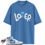 Jordan 1 Mid Legend Blue Match Shirts, Lover Loser Shirt To Match Jordan 1 Mid Legend Blue