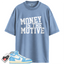 Jordan 1 Retro High OG UNC Reimagined Match Shirts, Money Is The Motive Shirt To Match Jordan 1 Retro High OG UNC Reimagined