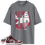 Jordan 1 Mid Cherrywood Red Match Shirts, Level Up Sneaker Shirt To Match Jordan 1 Mid Cherrywood Red