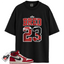 Chicago Jordan 1s Lost and Found Match Shirts, Retro 23 Bred Shirt To Match Chicago Jordan 1s Lost and Found
