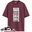 Jordan 1 Low Bordeaux Match Shirts, DIFFERENT To Match Jordan 1 Low Bordeaux