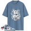 Women's 1s High OG Denim Match Shirts, LIT To Match Women's 1s High OG Denim