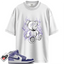 Jordan 1 Mid Sky J Light Purple Blueberry White Match Shirts, LIT To Match Jordan 1 Mid Sky J Light Purple Blueberry White