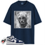 Jordan 1 Mid GS Light Smoke Grey Obsidian Match Shirts, PAC To Match Jordan 1 Mid GS Light Smoke Grey Obsidian