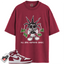Jordan 1 Retro High OG Artisanal Team Red Match Shirts, HOOK To Match Jordan 1 Retro High OG Artisanal Team Red