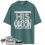 Jordan 1 Mid SE Oxidized Green Match Shirts, His Queen To Match Jordan 1 Mid SE Oxidized Green