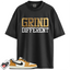 Jordan 1 Low OG Rookie of the Year Match Shirts, Grind Different To Match Jordan 1 Low OG Rookie of the Year