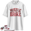Jordan 1 Retro High '85 OG Metallic Burgundy Match Shirts, Hustle Like You're Broke To Match Jordan 1 Retro High '85 OG Metallic Burgundy