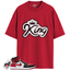 Jordan 1 Mid Alternate Bred Toe Match Shirts, KING To Match Jordan 1 Mid Alternate Bred Toe