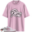 Women's Jordan 1 Low Orchid Neutral Grey Match Shirts, KING To Match Women's Jordan 1 Low Orchid Neutral Grey