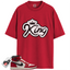 Chicago Jordan 1s Lost and Found Match Shirts, KING To Match Chicago Jordan 1s Lost and Found