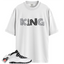 Jordan 10 Retro OG Steel Match Shirts, KiNG Shirt To Match Jordan 10 Retro OG Steel