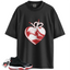 Jordan 11 Retro Bred Match Shirts, HEART Shirt To Match Jordan 11 Retro Bred