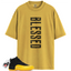 Jordan 12 Retro Black University Gold Match Shirts, Blessed T-Shirt To Match Jordan 12 Retro Black University Gold