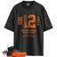 Women's Jordan 12 Brilliant Orange Match Shirts, Living Life Tee To Match Women's Jordan 12 Brilliant Orange