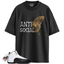 Jordan 12 Retro Taxi (2025) Match Shirts, Anti Social Shirt To Match Jordan 12 Retro Taxi (2025)