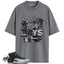 Jordan 12 Barons Wolf Grey Match Shirts, Stacked Shirt To Match Jordan 12 Barons Wolf Grey