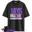 Jordan 12 Field Purple Match Shirts, Jays all day Shirt To Match Jordan 12 Field Purple