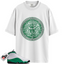 Jordan 13 Retro Sail Pine Green Match Shirts, Medusa To Match Jordan 13 Retro Sail Pine Green